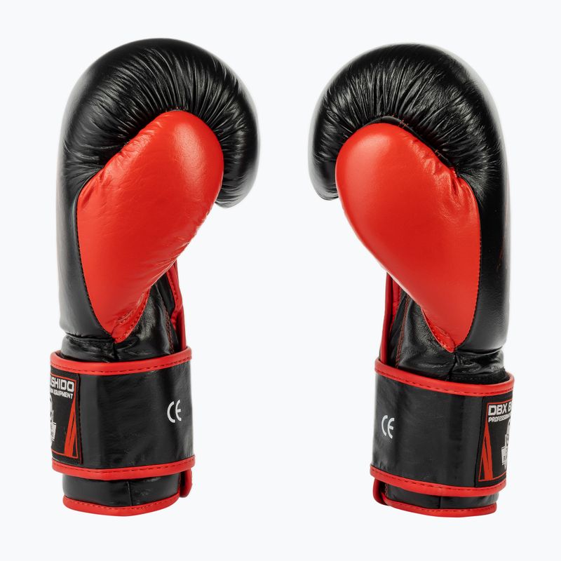 DBX BUSHIDO guanti da allenamento in pelle nera ARB-415 4