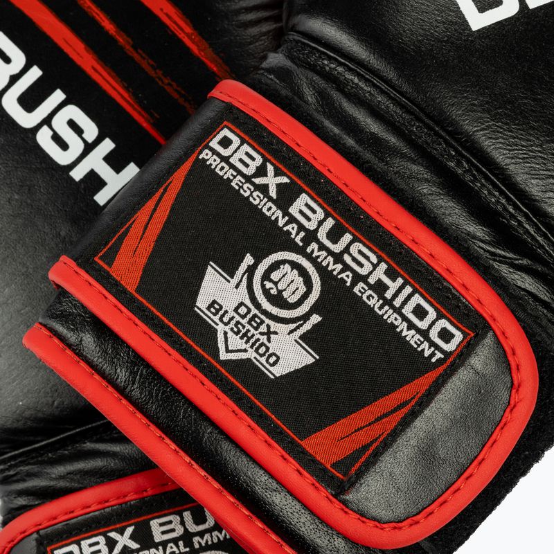 DBX BUSHIDO guanti da allenamento in pelle nera ARB-415 5