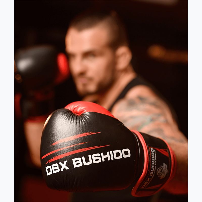 DBX BUSHIDO guanti da allenamento in pelle nera ARB-415 17