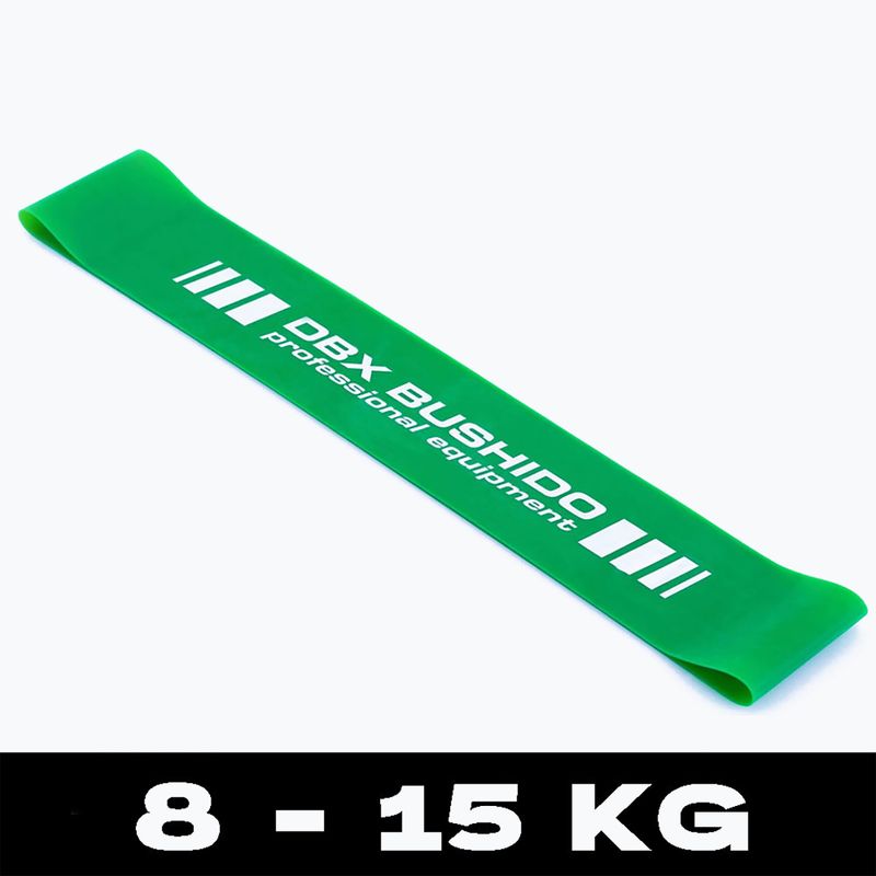 Gomma per esercizi DBX BUSHIDO Mobility Power Band Mini verde Pbm-06 4