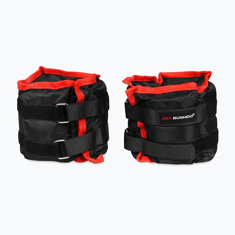 DBX BUSHIDO 2x3kg nero OB3 set di pesi per caviglia e polso