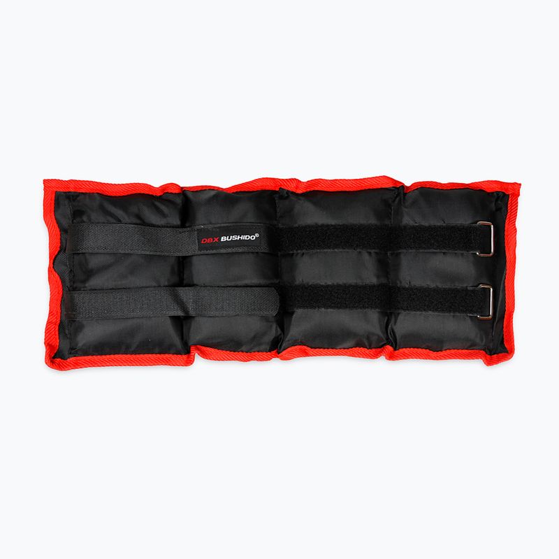 DBX BUSHIDO set di pesi per caviglia e polso nero - 2x2kg OB2 3