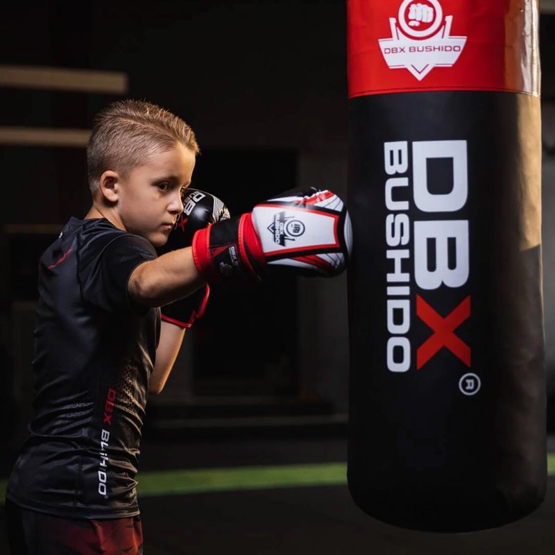 Sacco da allenamento per bambini DBX BUSHIDO Junior red 6