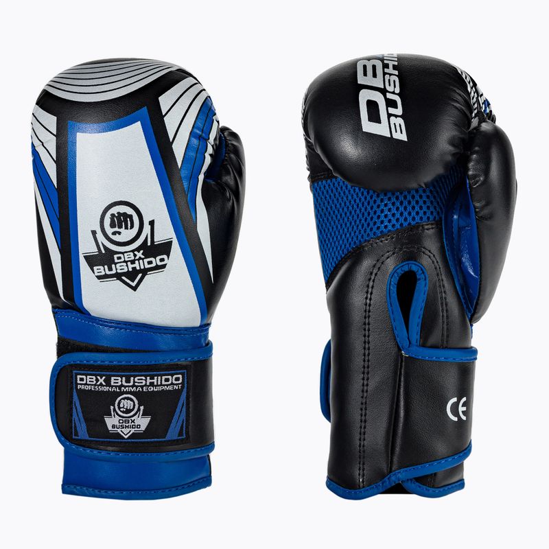 DBX BUSHIDO ARB-407v1 guanti da boxe per bambini blu 3