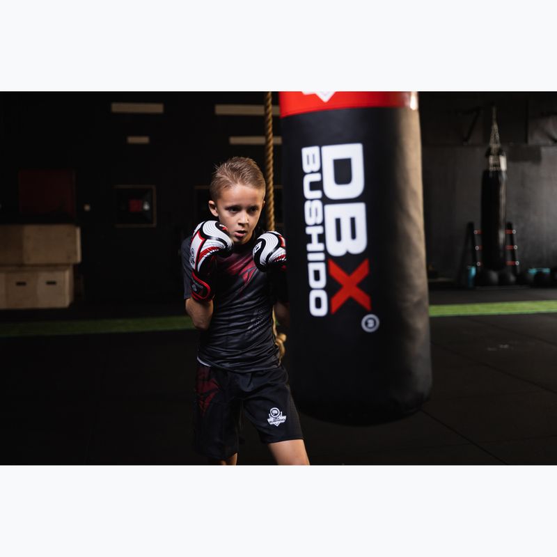 DBX BUSHIDO ARB-407v2 guanti da boxe per bambini neri e rossi 10