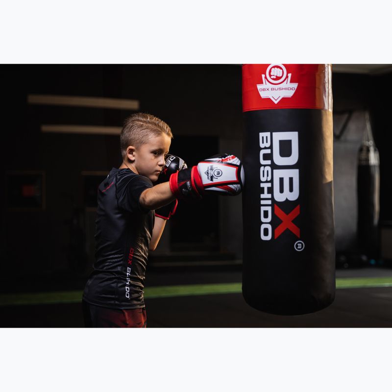DBX BUSHIDO ARB-407v2 guanti da boxe per bambini neri e rossi 11