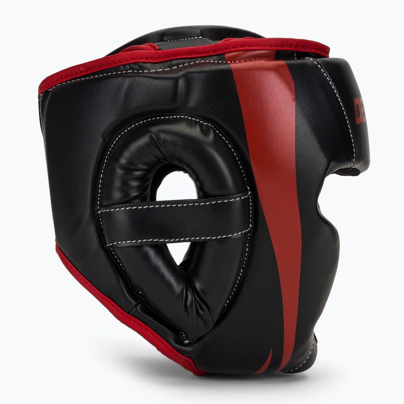 DBX BUSHIDO casco da boxe ARH-2190R nero/rosso 2
