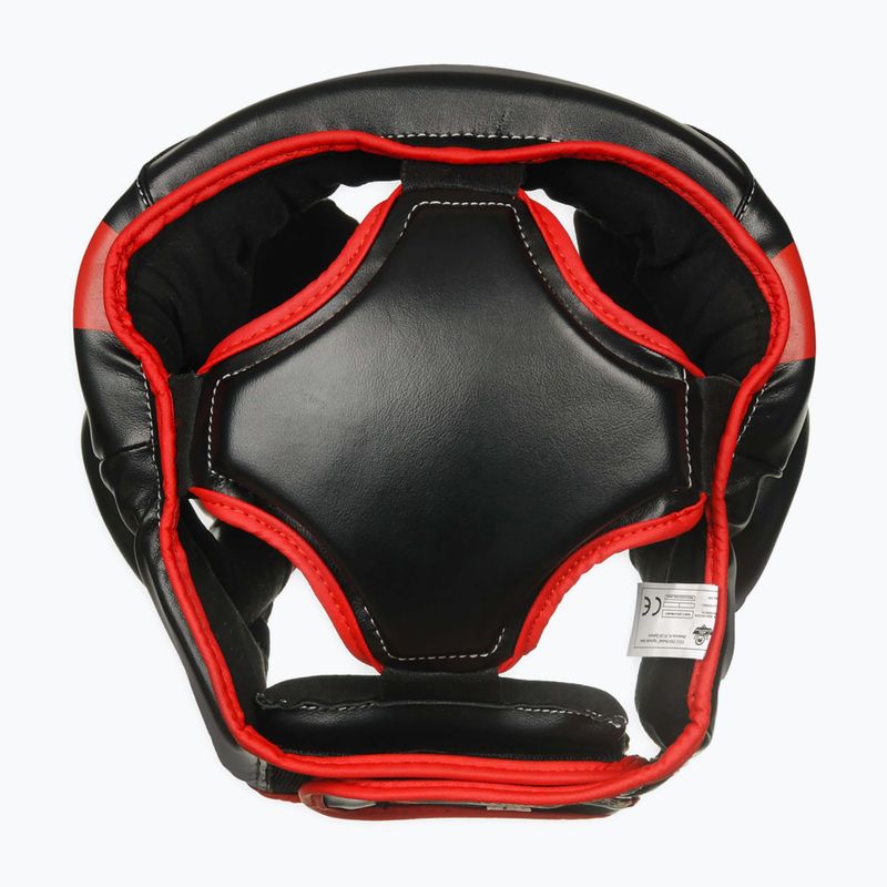 DBX BUSHIDO casco da boxe ARH-2190R nero/rosso 6