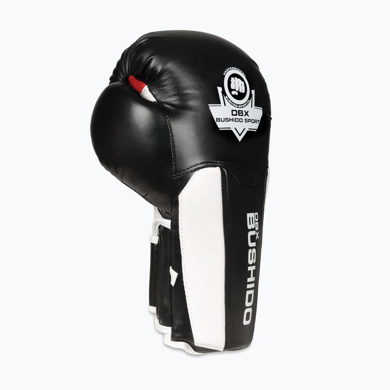Guanti da boxe BDX BUSHIDO B-3W bianco/nero 4