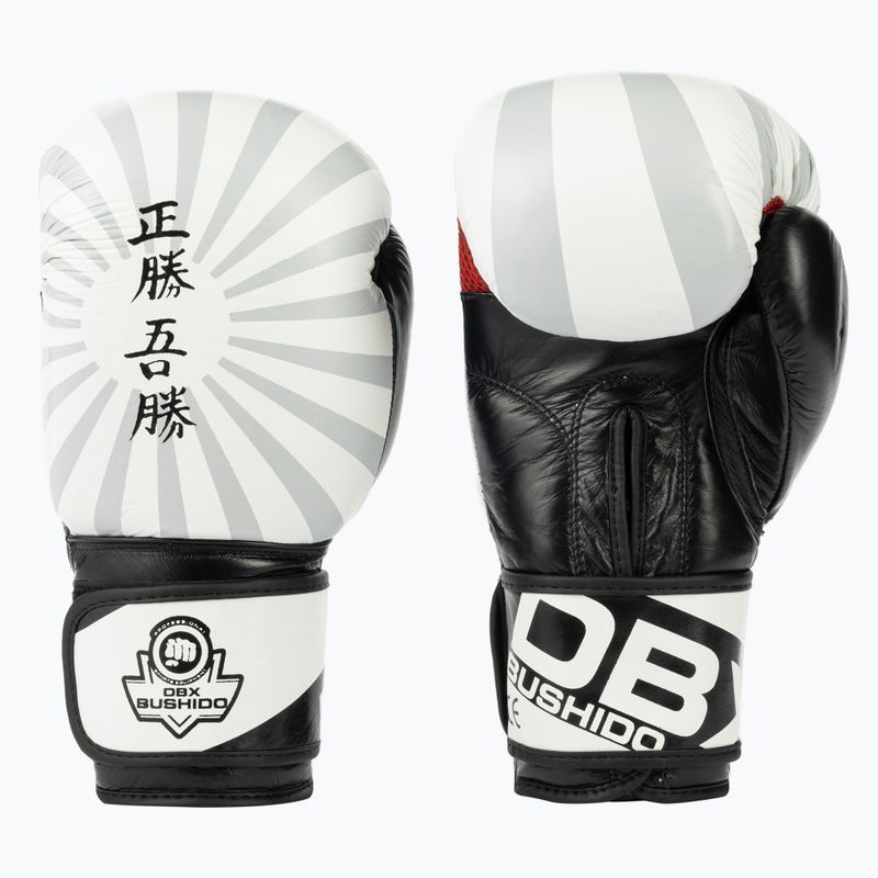 DBX BUSHIDO "Japan" guantoni da boxe bianchi B-2v8