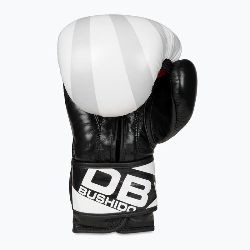 DBX BUSHIDO "Japan" guantoni da boxe bianchi B-2v8 9