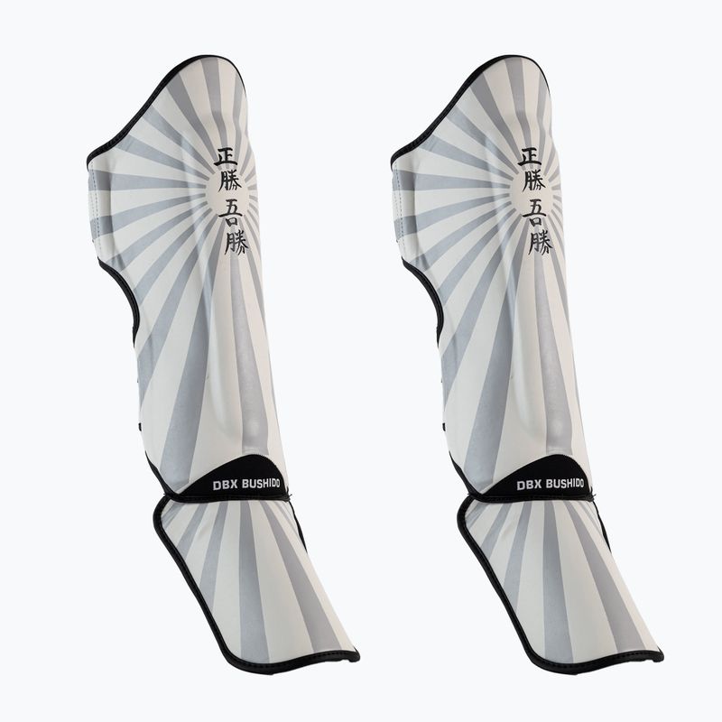 DBX BUSHIDO "Japan" protezioni per tibia e piede bianche Sp-10V3-XL