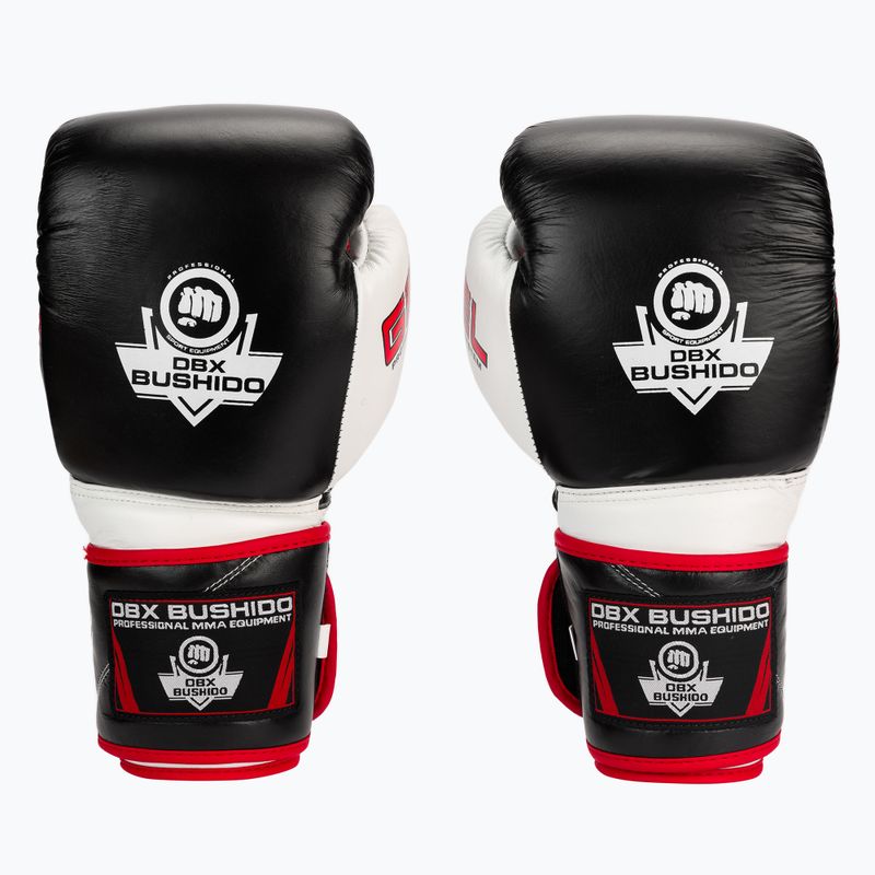 DBX BUSHIDO guantoni da boxe in pelle sintetica con tecnologia Gel nero B-2v11a