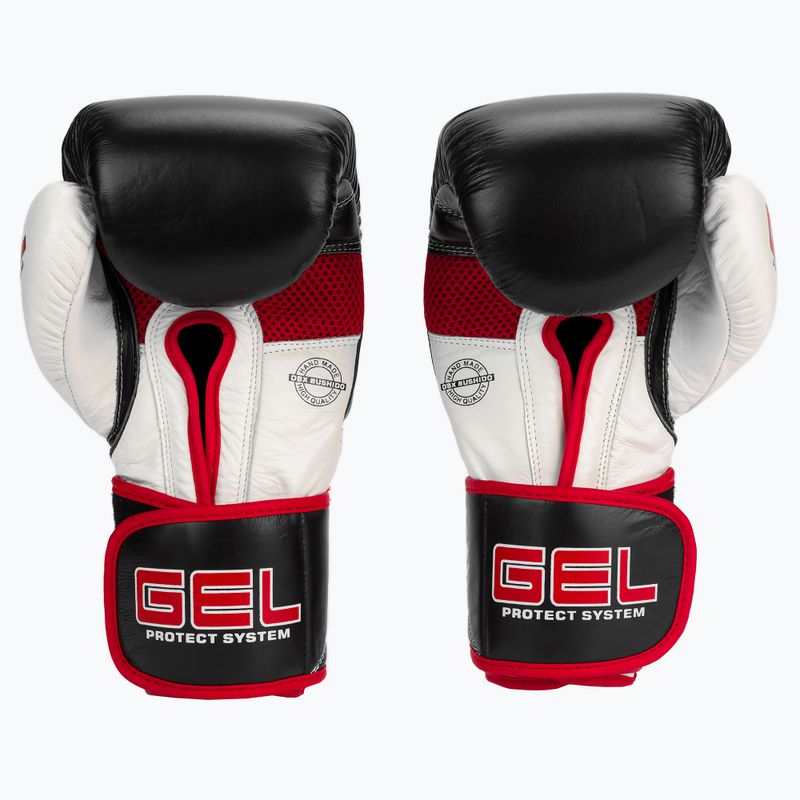 DBX BUSHIDO guantoni da boxe in pelle sintetica con tecnologia Gel nero B-2v11a 2