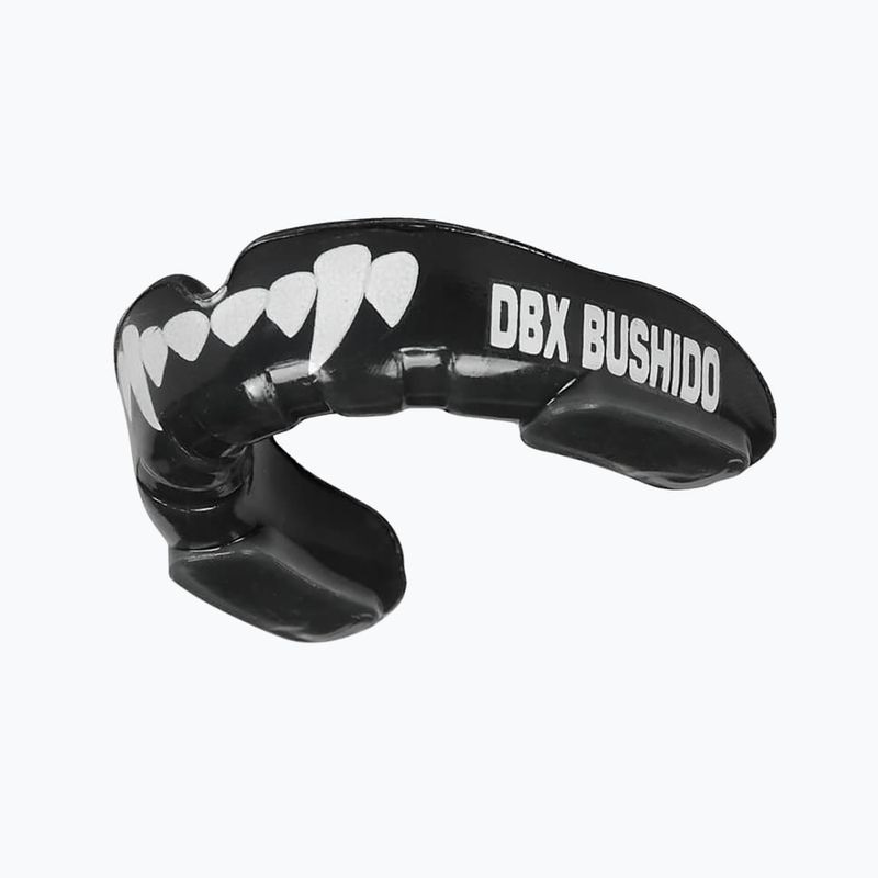 DBX BUSHIDO GelTech nero e bianco MG-2 protezione mascella + scatola 3