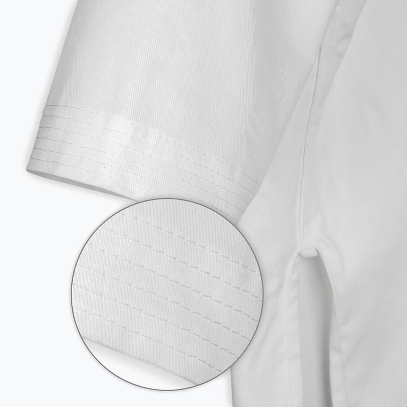 DBX BUSHIDO ARK-3102 karategi con cintura per bambini bianco 4