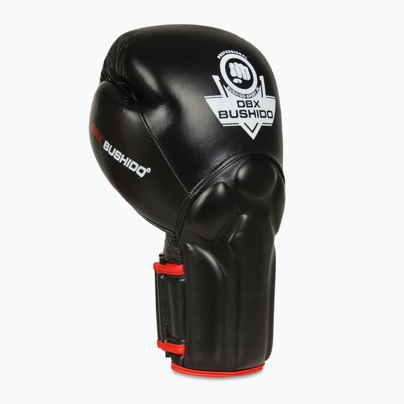 Guanti da boxe DBX BUSHIDO con sistema Wrist Protect nero Bb2 7