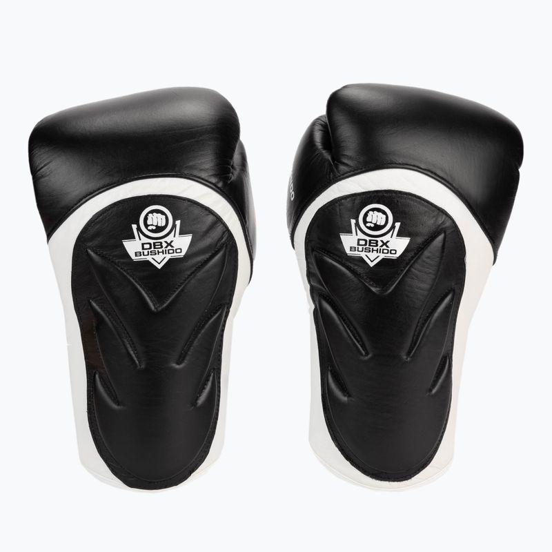 Guanti da boxe DBX BUSHIDO con sistema Wrist Protect nero Bb4