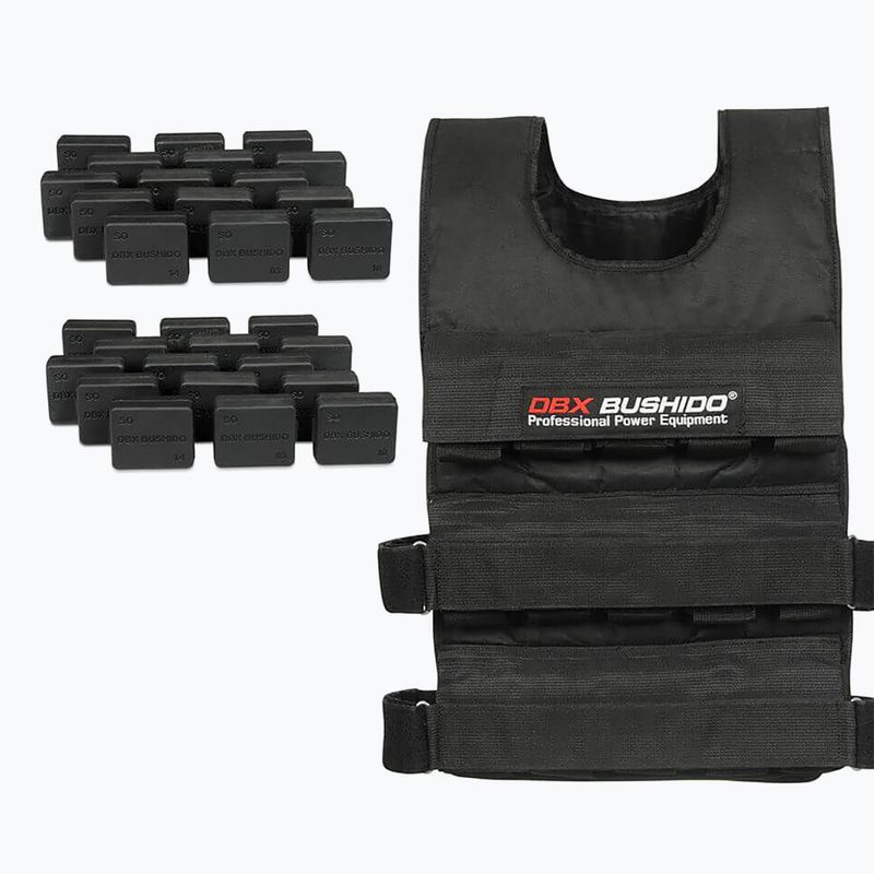 DBX BUSHIDO gilet appesantito nero DBX-W-6B