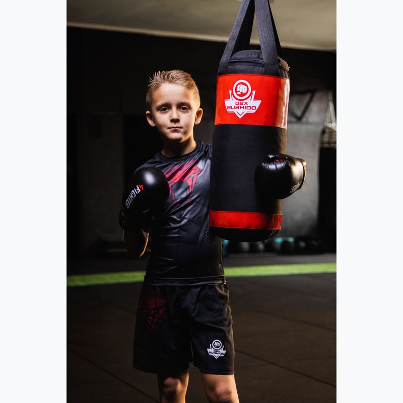 DBX BUSHIDO Set da boxe DBX Kids nero e rosso KIDS60SET 2