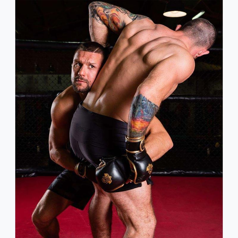 Guanti da sparring per allenamento MMA DBX BUSHIDO nero Arm-2011D-M 19