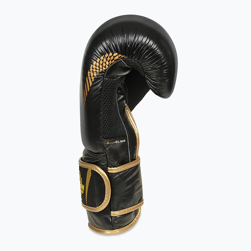 Guanti da boxe DBX BUSHIDO in pelle naturale nera B-2v13 9