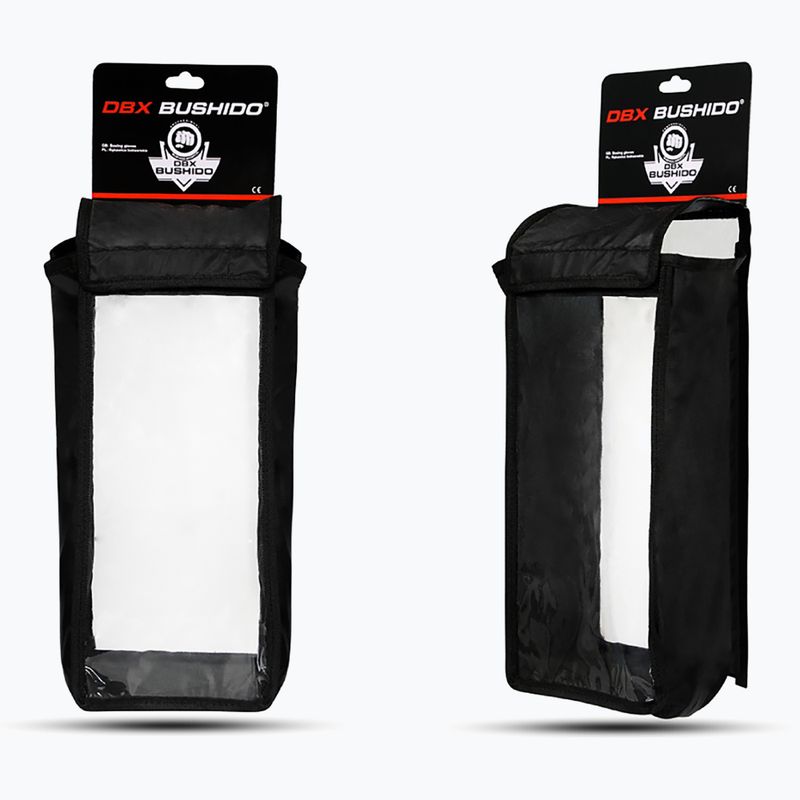 Guanti da boxe DBX BUSHIDO in pelle naturale nera B-2v13 13