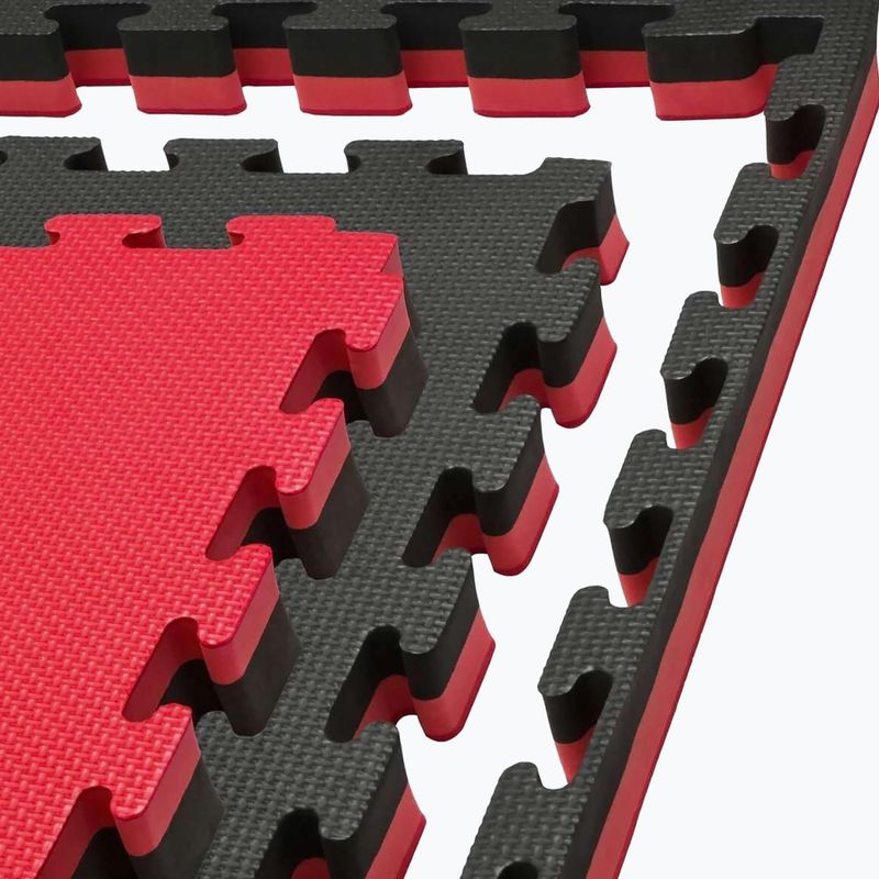 DBX BUSHIDO Tatami 2 cm Tappetino per puzzle nero e rosso 1 pc 6
