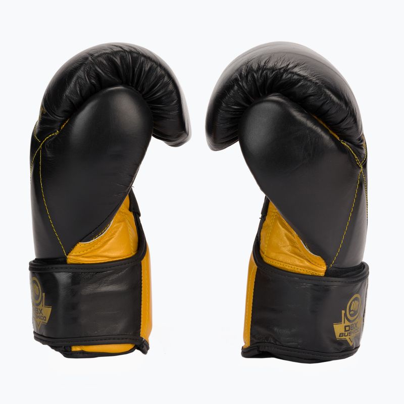 DBX BUSHIDO guantoni da boxe in pelle naturale neri B-2v14 4