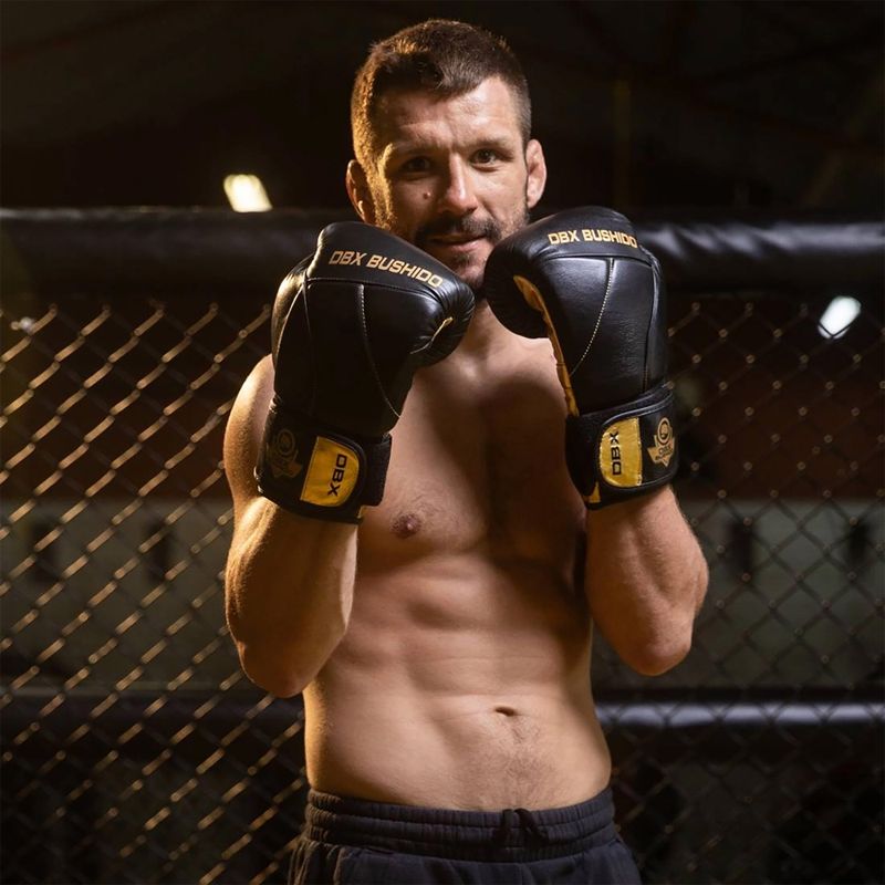 DBX BUSHIDO guantoni da boxe in pelle naturale neri B-2v14 11