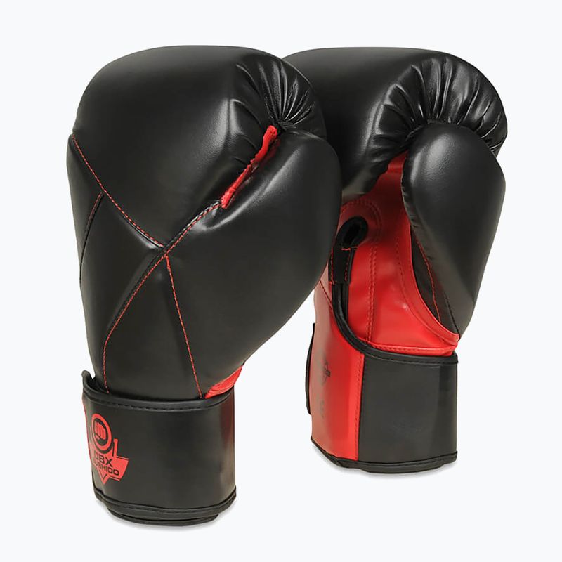 DBX BUSHIDO "Hammer - Red" Guanti da boxe Muay Thai nero/rosso 2