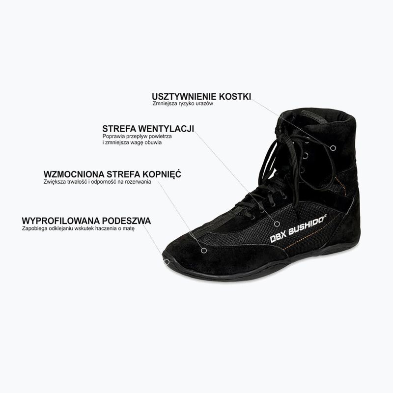 Scarpe da boxe DBX BUSHIDO ARS-2051B black 9