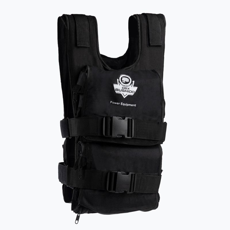 DBX BUSHIDO Gilet da allenamento da 30 kg con pesi nero K30V2 3