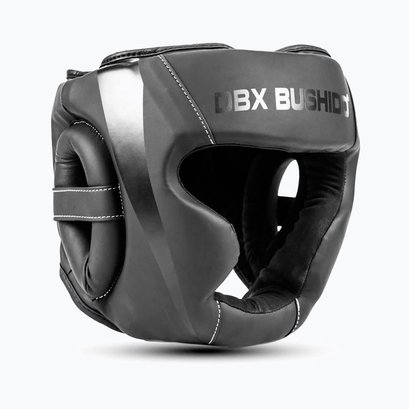 DBX BUSHIDO Casco da boxe "Black Master" nero 5