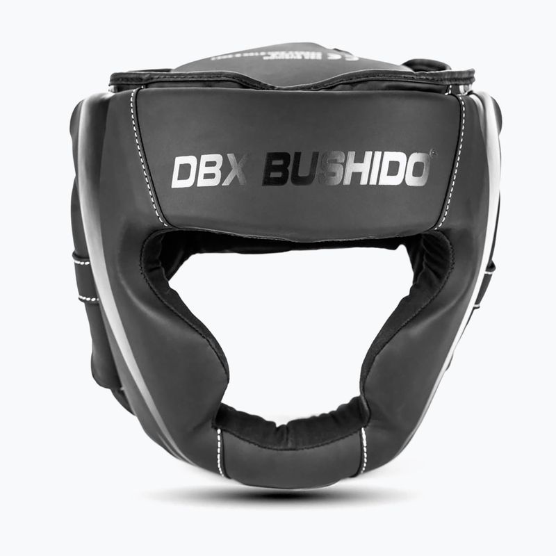 DBX BUSHIDO Casco da boxe "Black Master" nero 6