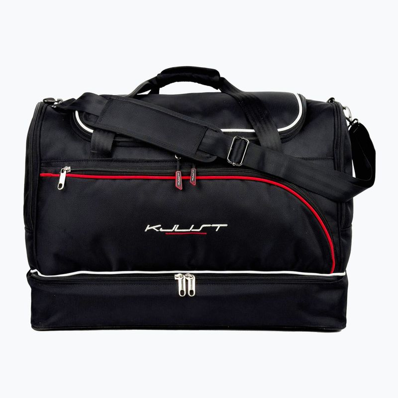 KJUST Alfa Romeo Giulietta Nuova set di borse per il bagaglio 2010-2020 3 pezzi nero. 2