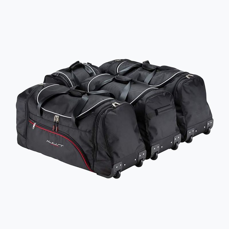 Set di borse Audi A3 Limousine 2013-2020 4 pezzi nero 2