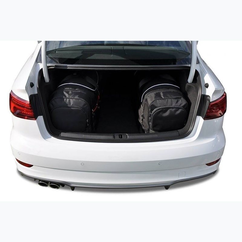 Set di borse Audi A3 Limousine 2013-2020 4 pezzi nero 19