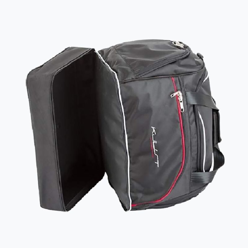KJUST set borsa bagagliaio Audi A4 Avant 2004-2008 4 pezzi nero 6