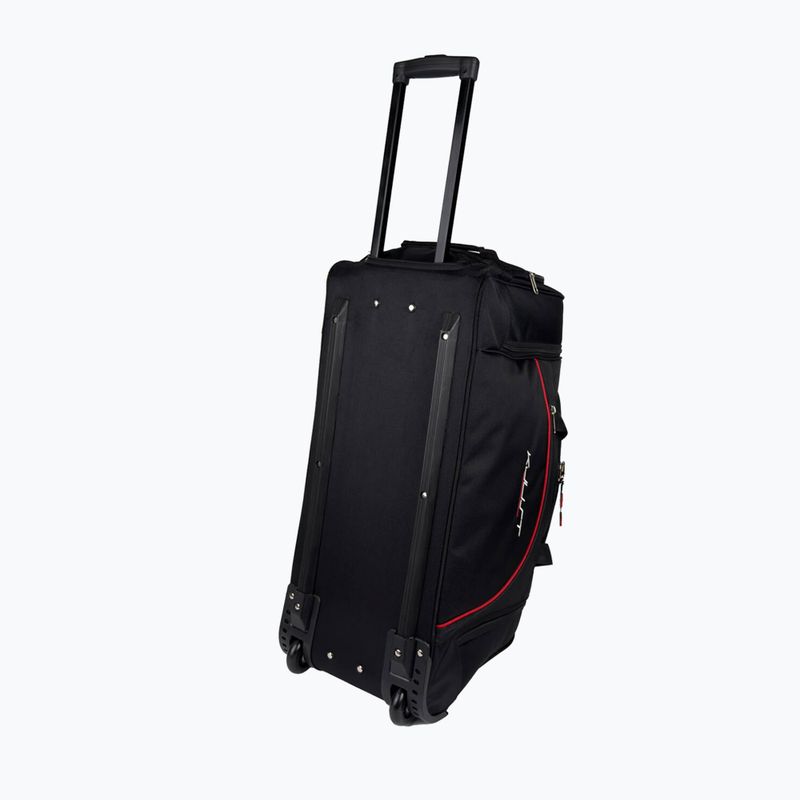 KJUST set borsa bagagliaio Audi A4 Avant 2004-2008 4 pezzi nero 7