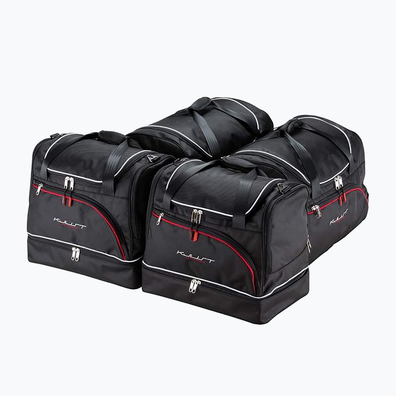 Set di borse portabagagli KJUST Audi A5 Coupé 2007-2016 5 pezzi nero