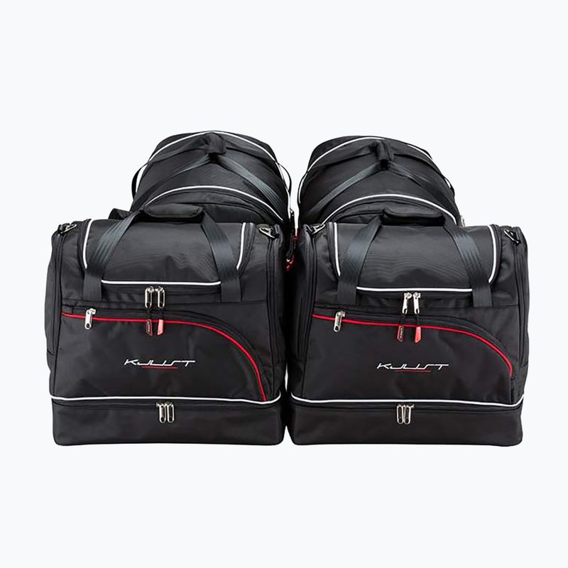 Set di borse portabagagli KJUST Audi A5 Coupé 2007-2016 5 pezzi nero 2