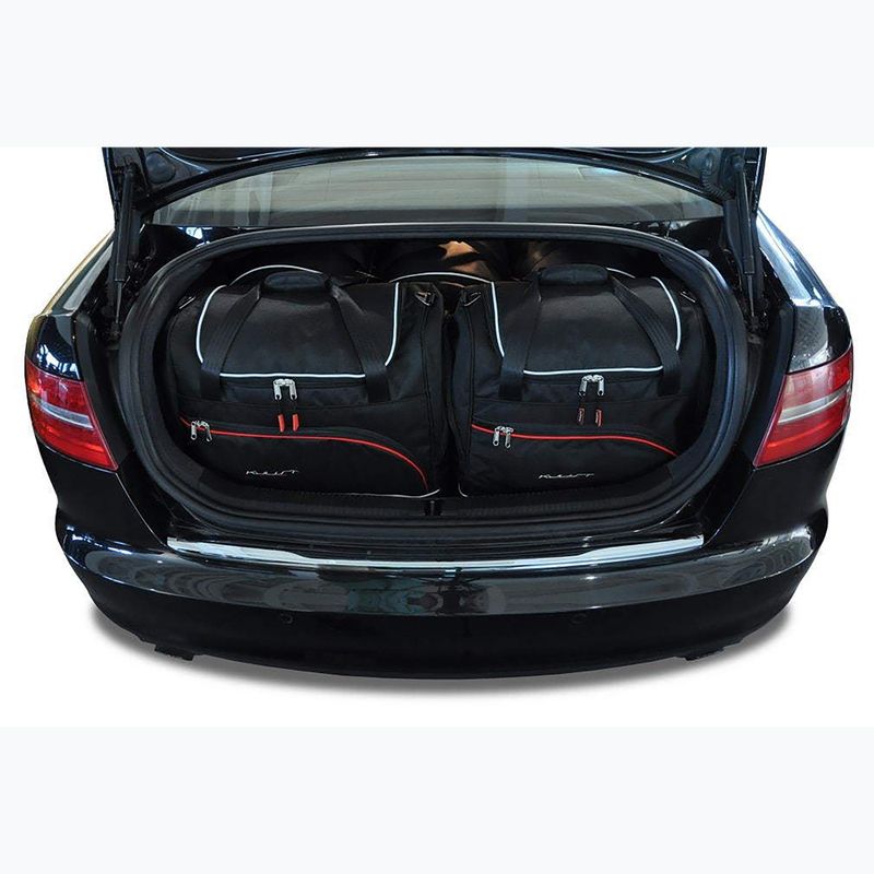 Set di borse per bagagliaio KJUST Audi A6 Limousine 2004-2011 5 pezzi nero 18