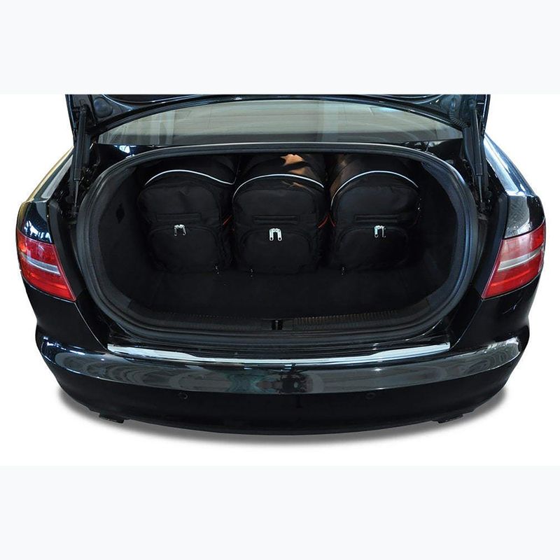 Set di borse per bagagliaio KJUST Audi A6 Limousine 2004-2011 5 pezzi nero 19