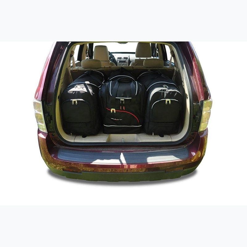 KJUST Chevrolet Equinox LS set di borse per bagagliaio 2005-2009 4 pezzi nero 18