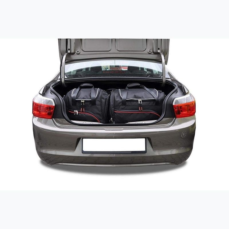 Set di borse portabagagli KJUST Citroen C-Elysee 2012-2021 5 pz. nero 14