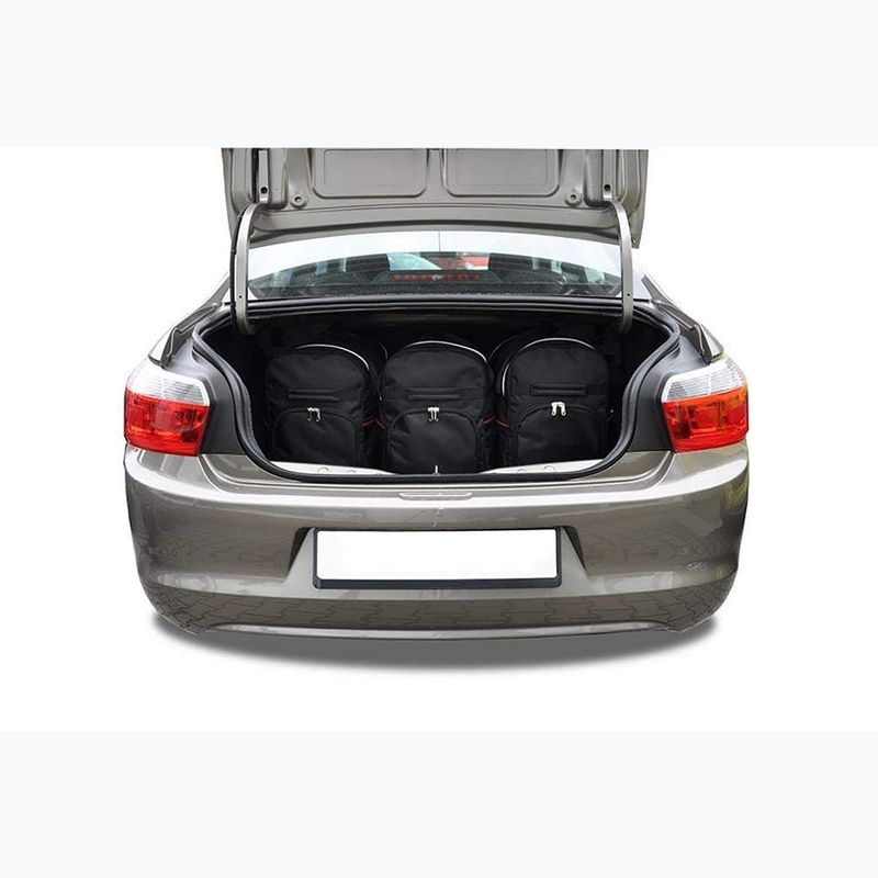 Set di borse portabagagli KJUST Citroen C-Elysee 2012-2021 5 pz. nero 15