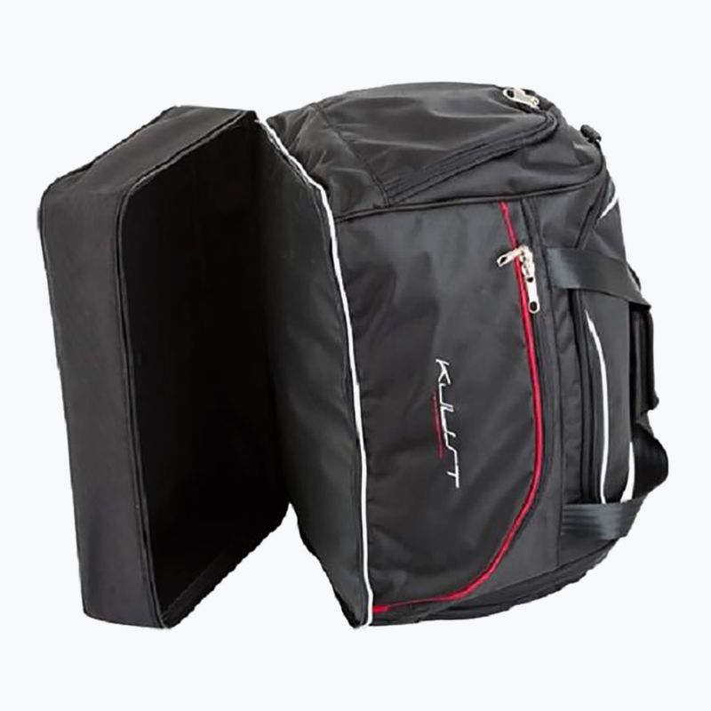 Set di borse per bagagliaio KJUST Citroen C4 Hatchback 2004-2010 3 pezzi nero 4