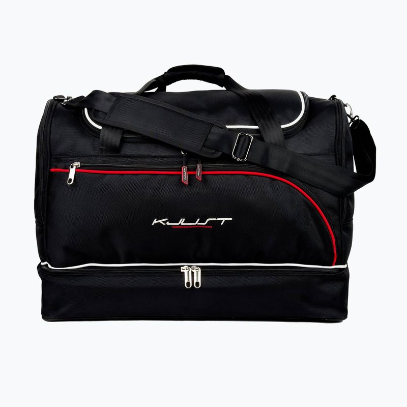 KJUST Ford C-Max 2010-2019 set di borse portabagagli 4 pezzi nero 2