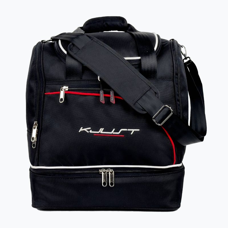 KJUST Ford Focus Hatchback 2011-2018 set di borse portabagagli 4 pezzi nero 3